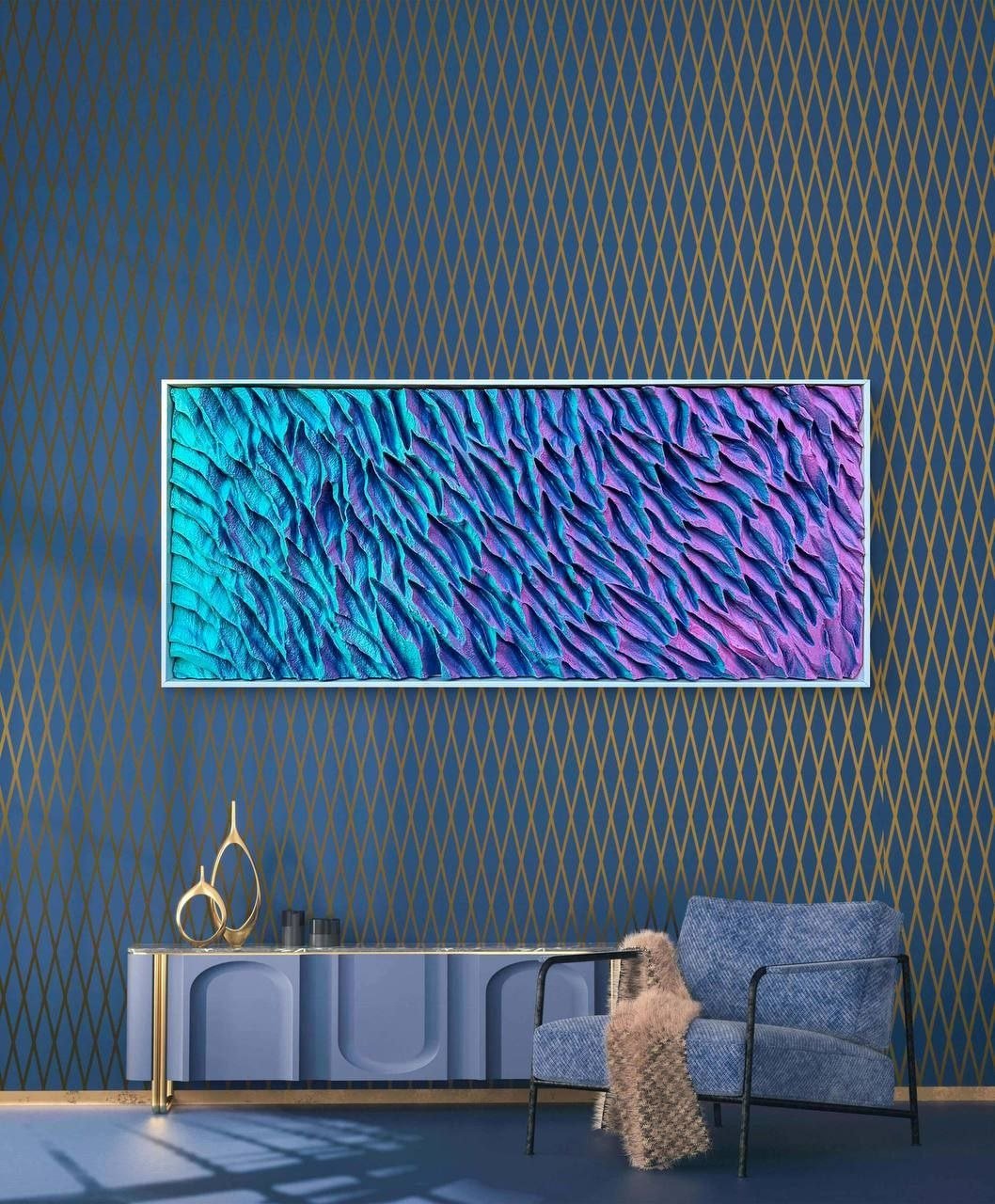 Art Abstrait Harmonie Intérieure – Image 2