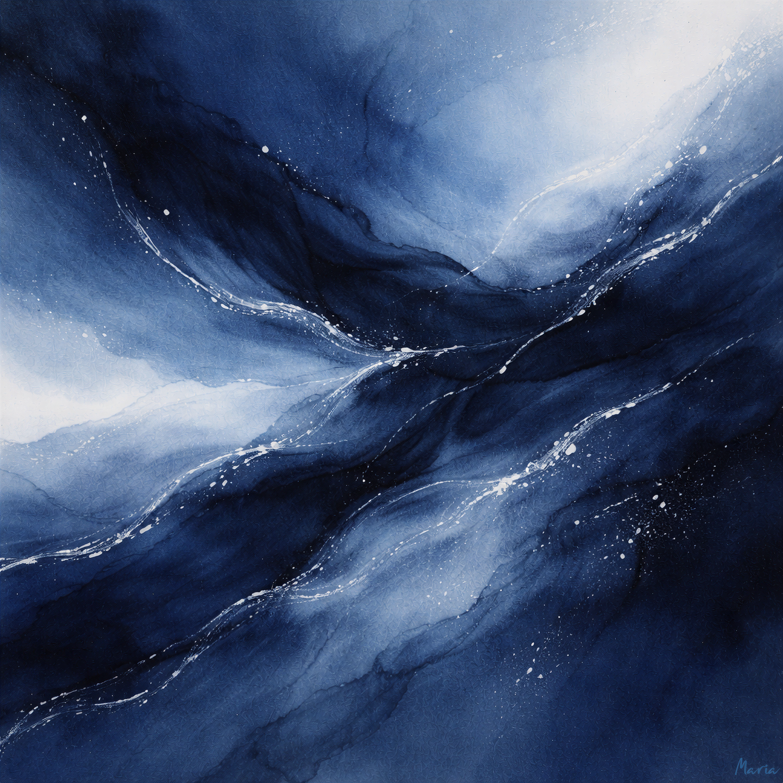 Art Abstrait Onde Solaire – Image 5