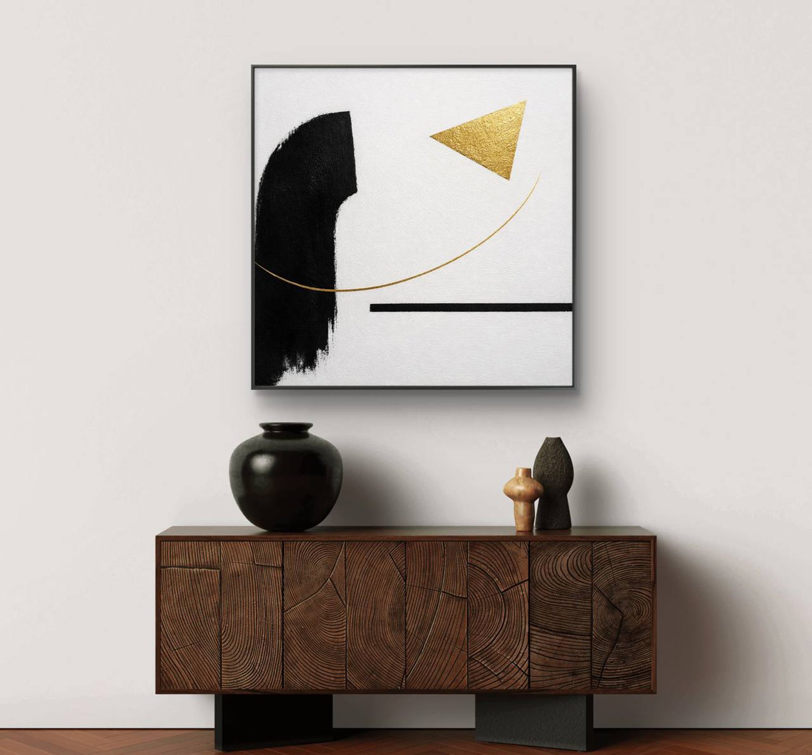 œuvre abstraite contemporaine